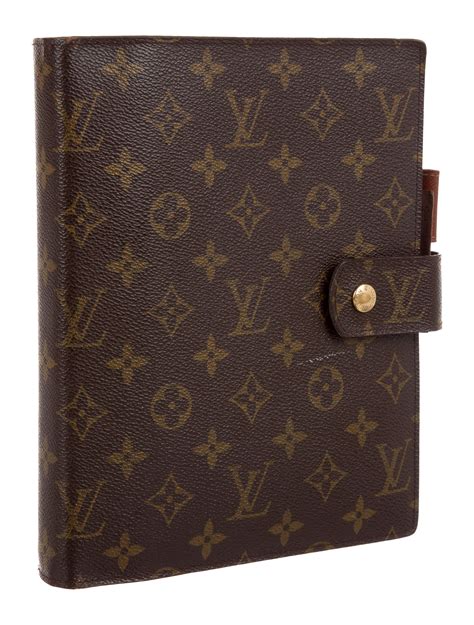 porta agenda louis vuitton prezzo|Large Ring Agenda Cover Monogram Canvas.